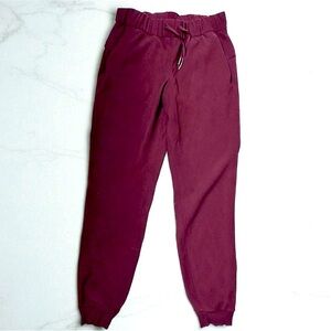 Lululemon Athletica Maroon/ burgundy Joggers